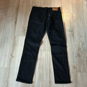 Men’s Levi’s jeans black , straight leg size 34